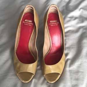 Moschino Cheapandchic Peep toe shoes
